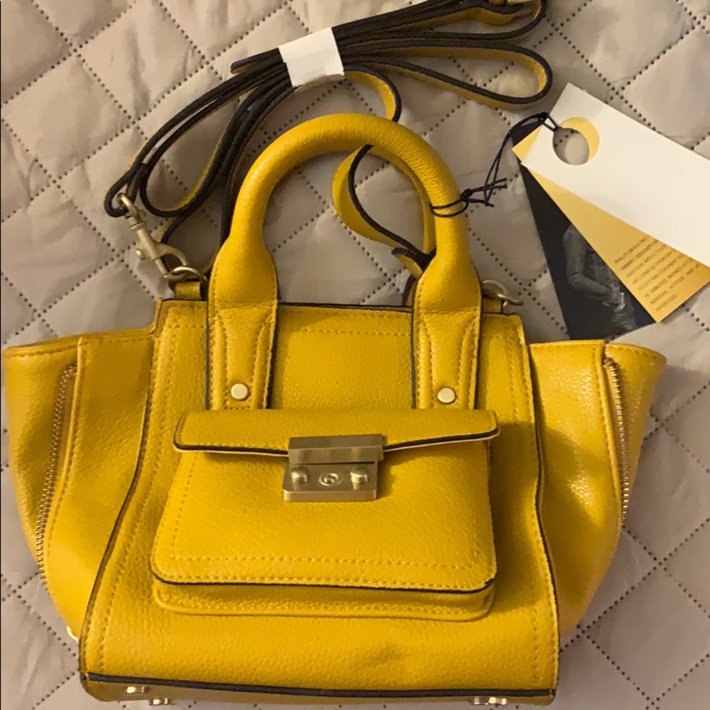 NWT 3.1 Philip Lim x Target Yellow Mini-Pashli